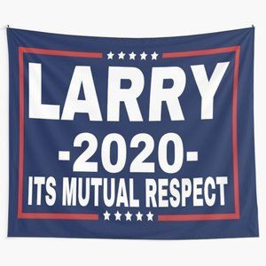 Larry Stylinson Flag Tapestry